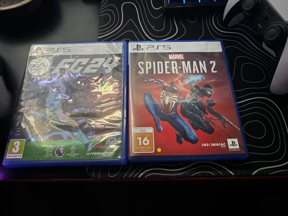 PS5 Console + Controller + Spider-M - 3