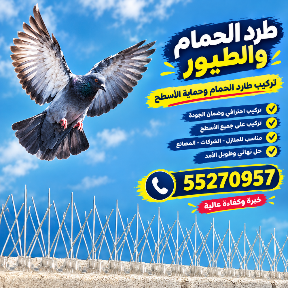 طرادالحمام والطيور 55270957 - 1