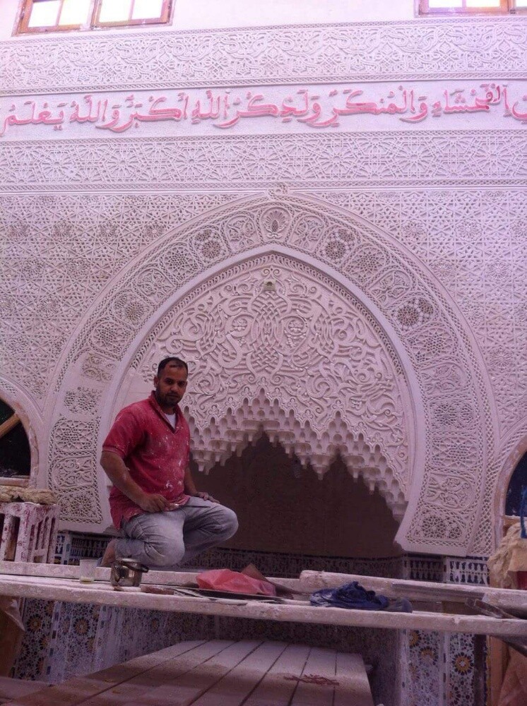 جبس مغربي ونحت الجداريات - 13