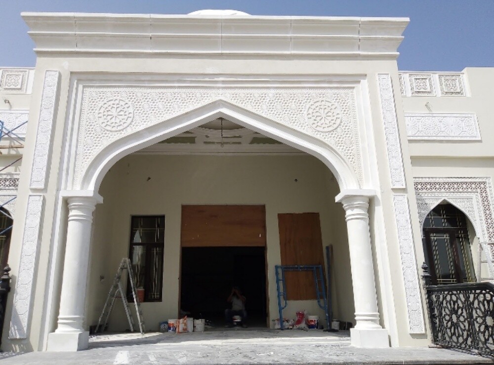 gypsum decor and GRC. 31429689 - 2