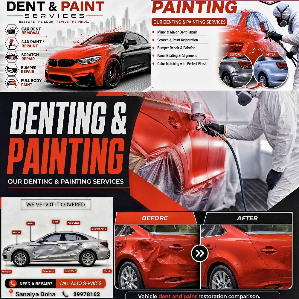 Auto Mechanic, Electric, Dent Paint - 4