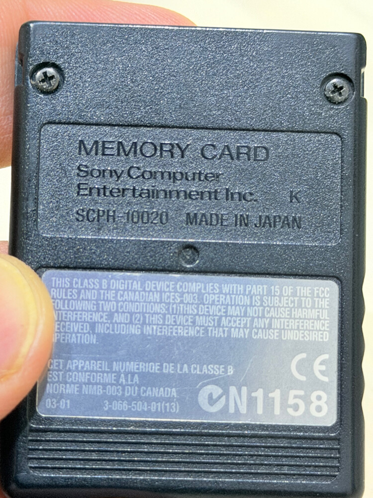 DRIVER 2 GAME / PS1 MEMORY CARD - 6