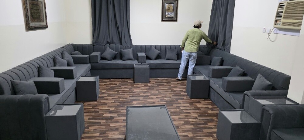 Custom Majlis Sofa making - 1