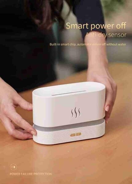 Flame Humidifier Aroma Diffuser - 2
