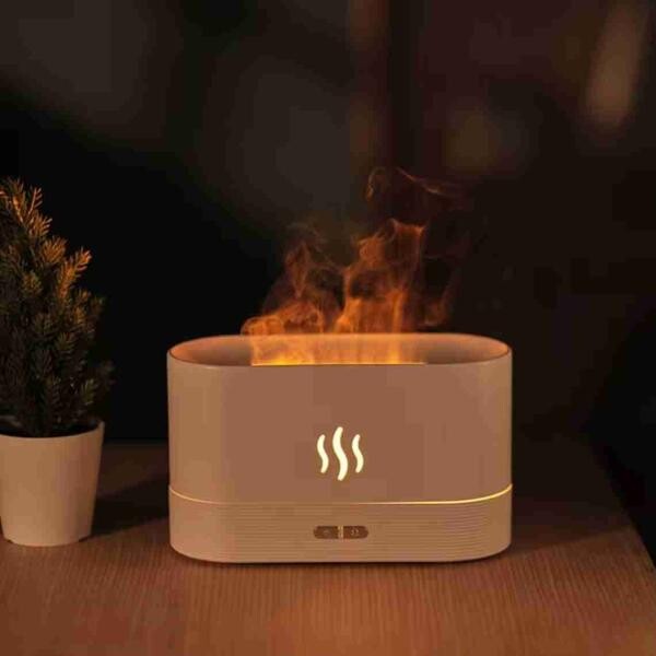 Flame Humidifier Aroma Diffuser - 1