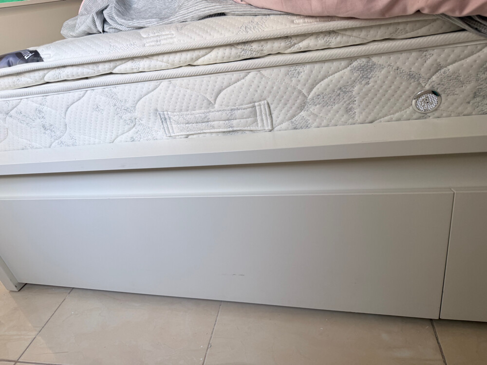 2 single ikea bed with mattress  - 3