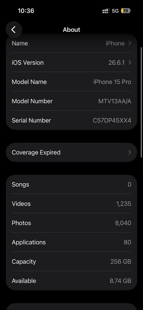 15 pro 256 gb - 3
