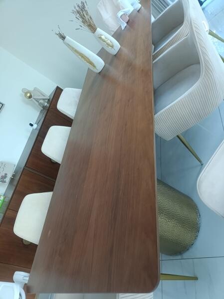 dinning table with 2 side boards - 1