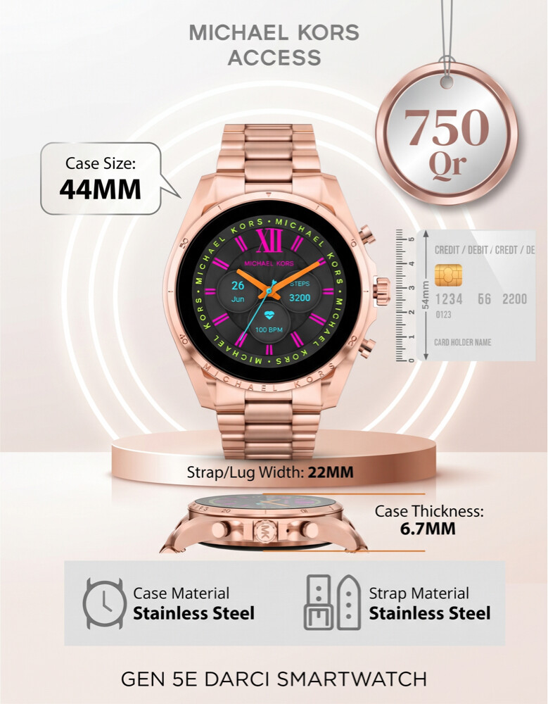 michael kors smart watch gen 6  - 1