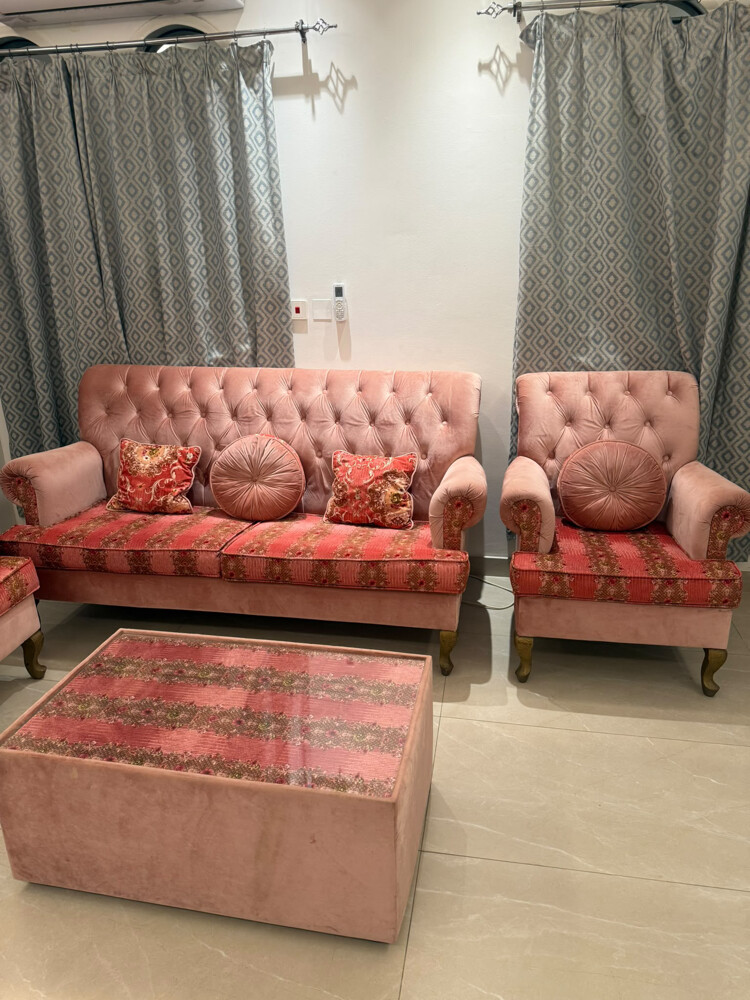 كراسي  صالة مع ضو جانبي مجانا - 6