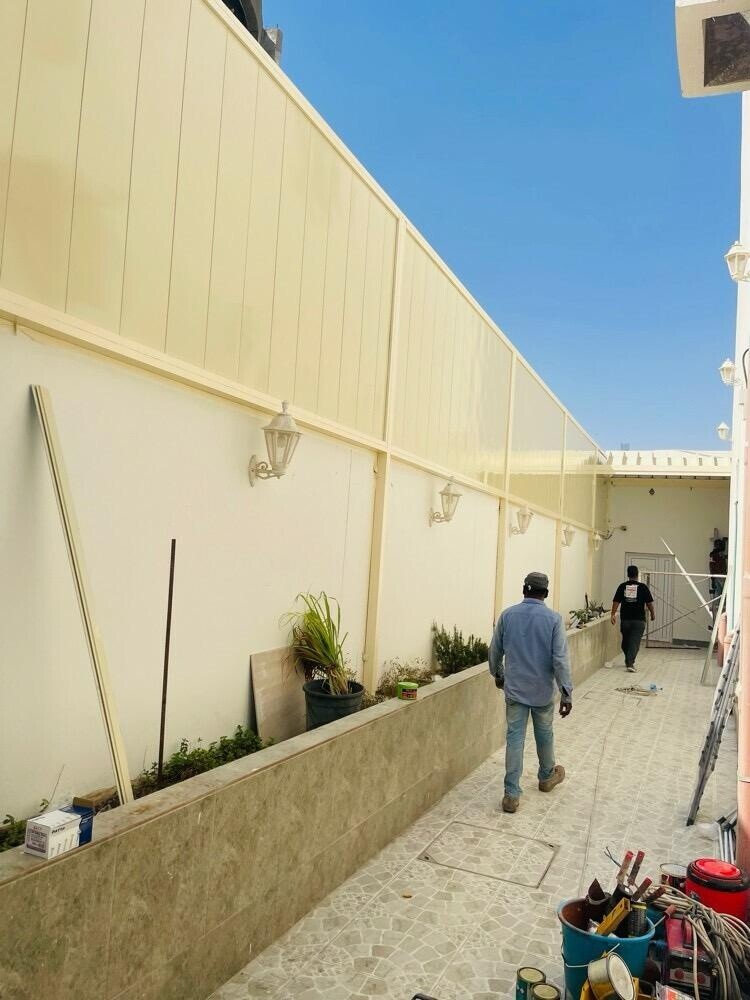 السواتر بلاستيك يو بي في سي، سوات - 4