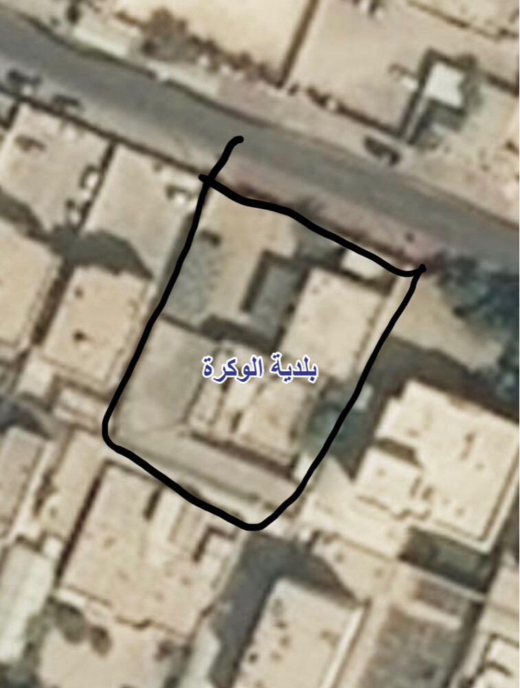 الوكرة ارض مساحة 1200 مميزة  - 1