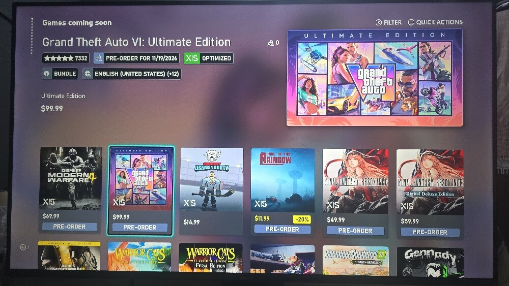 GTA 6 support XBOX Series S 512gb - 2