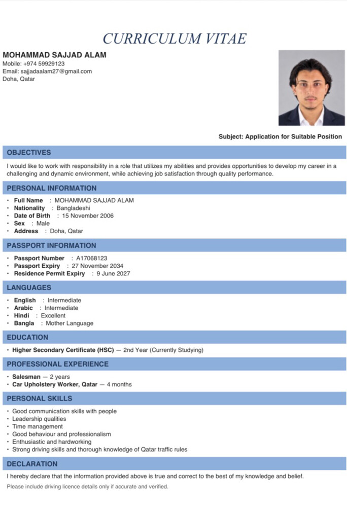 Mohammad Sajjad Alam - 1
