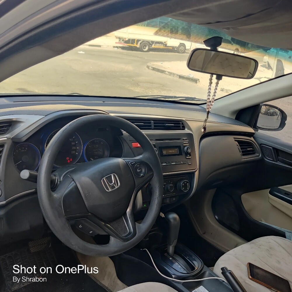 Honda city for sale model 2014 kilometre 422,000 istimara 2028` 8 month insert outside looking same like new don't have any issue  contract 70908434 price 14200 - 3