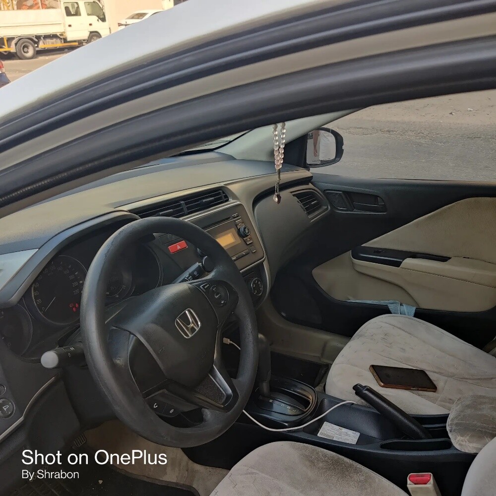 Honda city for sale model 2014 kilometre 422,000 istimara 2028` 8 month insert outside looking same like new don't have any issue  contract 70908434 price 14200 - 7