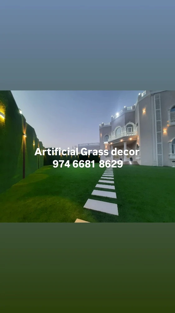 Artificial grass carpet and decor - 7