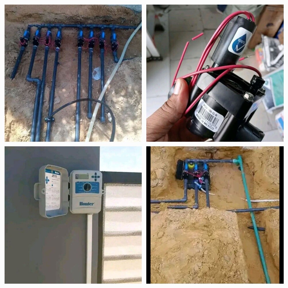 عمل شبكه الري وتعديل للحدائق - 1