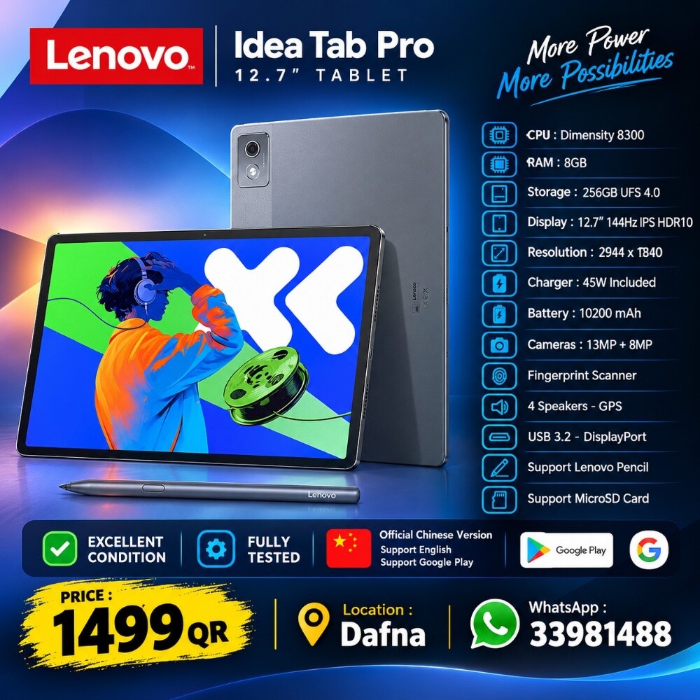 Lenovo Pad Pro 12.7 Tablet - 1