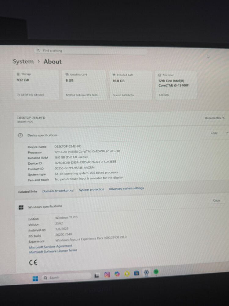 gaming pc, i5-12400f - 2