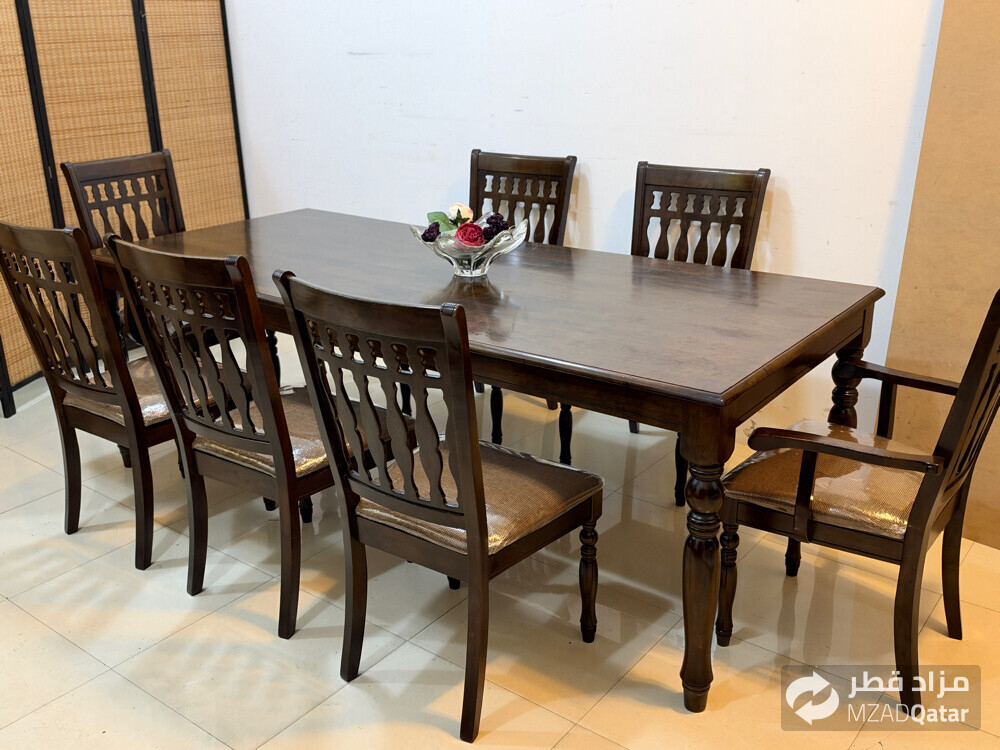 For Sale Dining Table with 7 chair - 1
