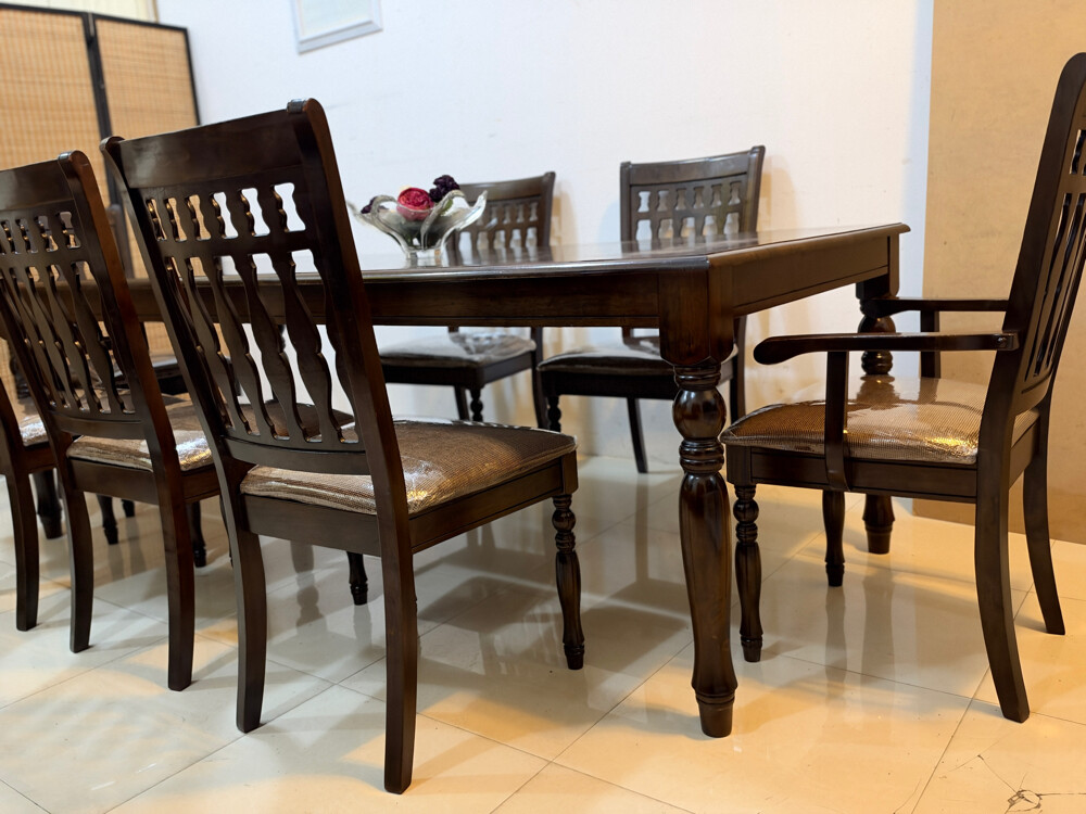 For Sale Dining Table with 7 chair - 2