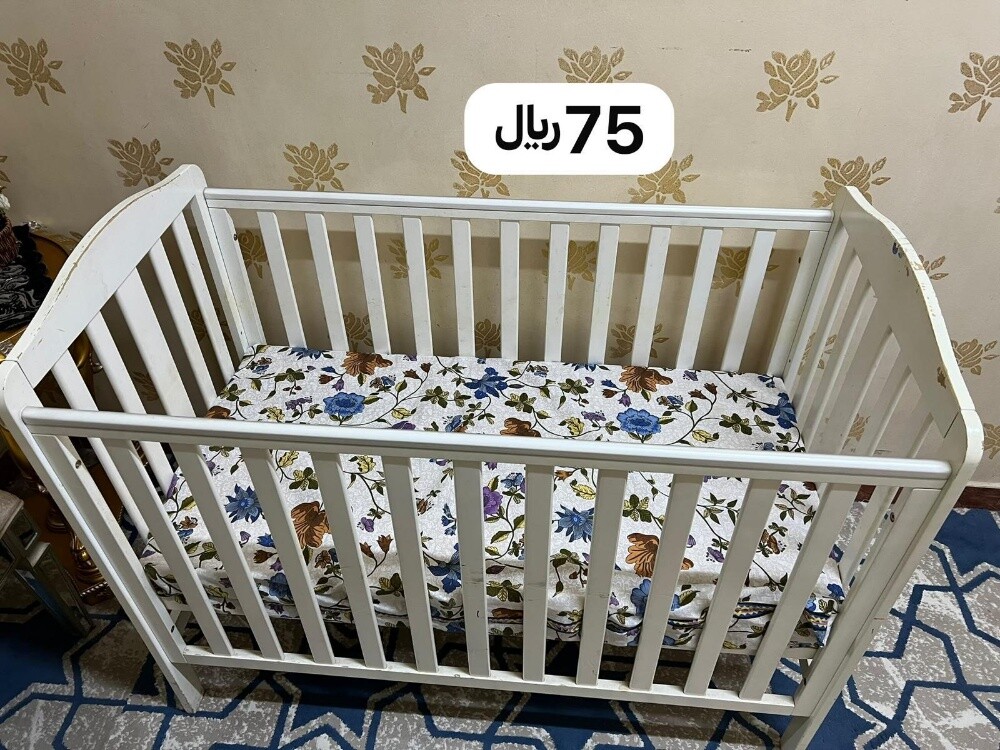 سرير اطفال مع مرتبه - 1