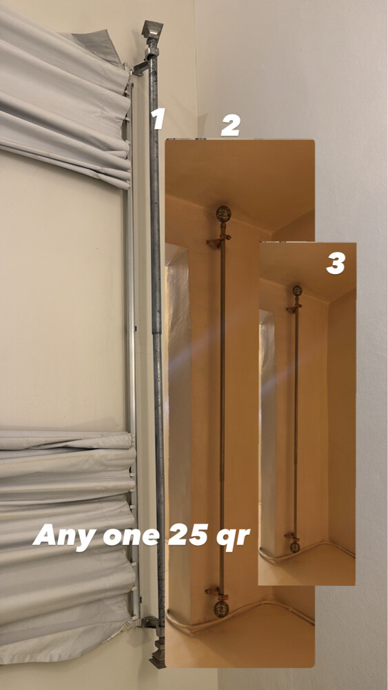 TV table, blinds, mirrors and - 5