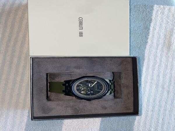 Cerruti 1881 Men's Watch  Olive Gr - 4