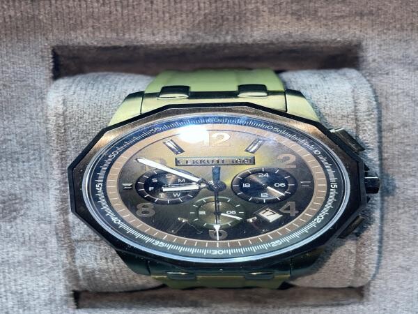 Cerruti 1881 Men's Watch  Olive Gr - 3