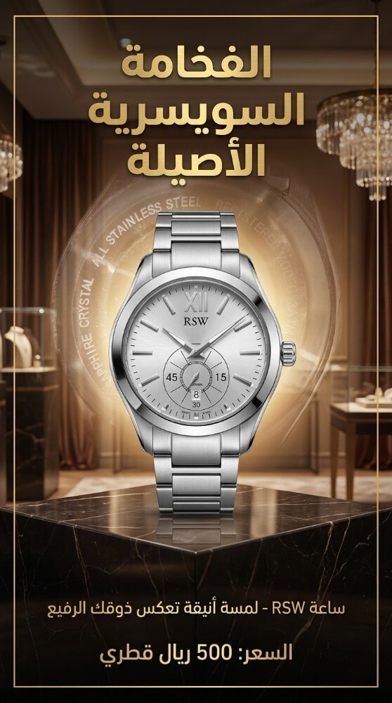 ساعة جديدة سويسرية - 2