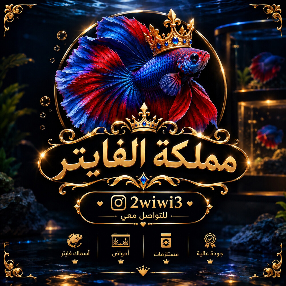 حوض مع سمك فايتر - 3