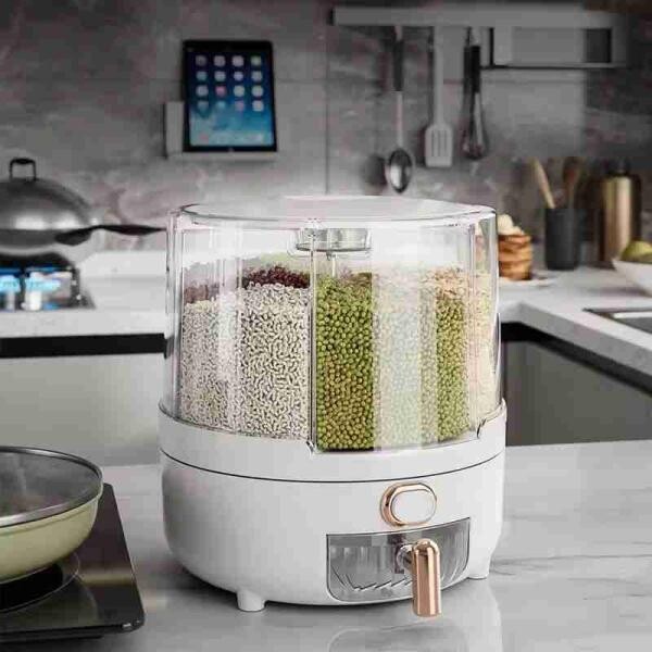 Rotating Round Grain Cereal - 1