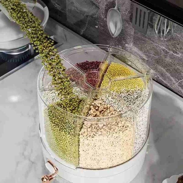Rotating Round Grain Cereal - 3