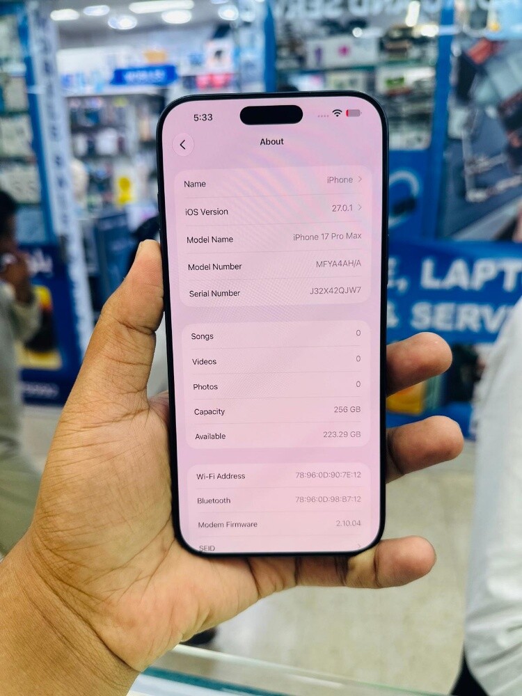 Iphone 17 Pro Max / Arabic Version - 6