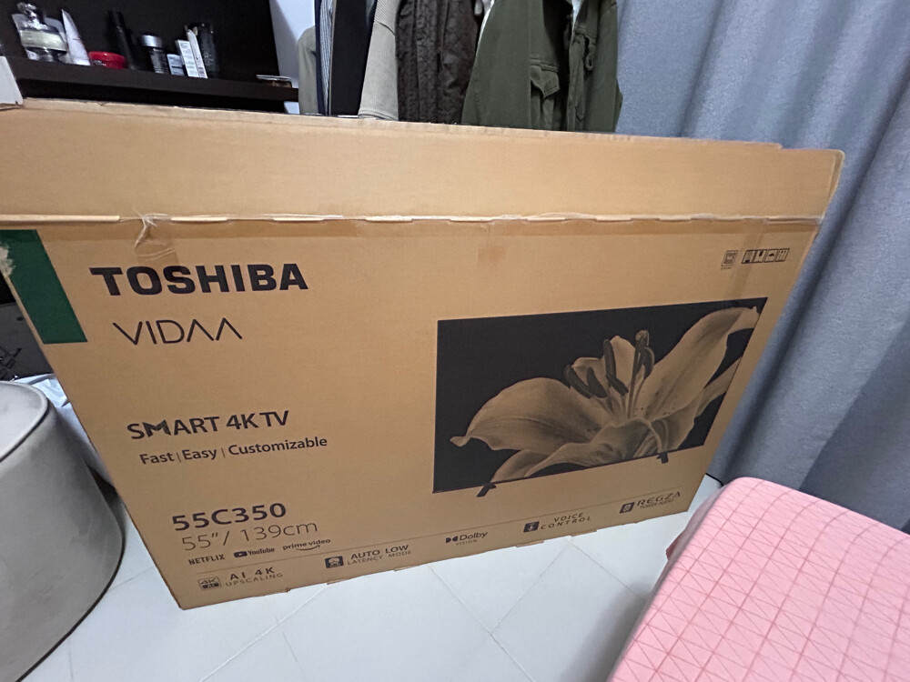 Toshiba 55" Smart 4K TV (55C350)  - 1