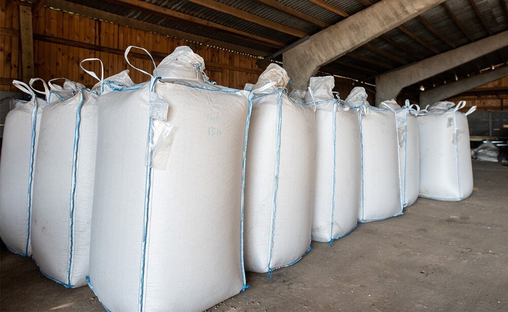 Like-new plastic jumbo bags, used - 5