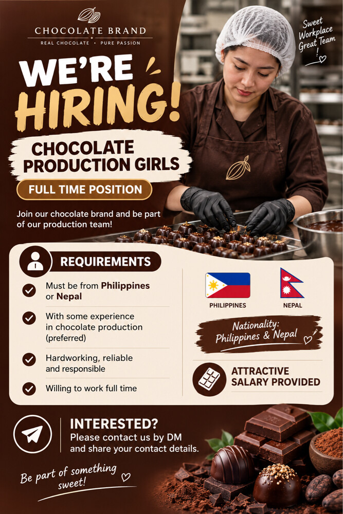 CHOCOLATE PRODUCTION GIRL - 1