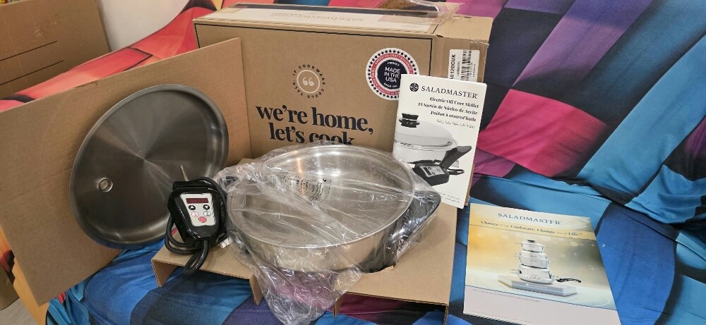 Salad Master Electric Skillet - 2