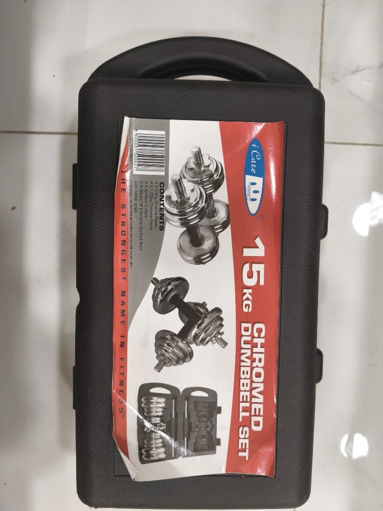 15 kg dumbells negotiateable - 1
