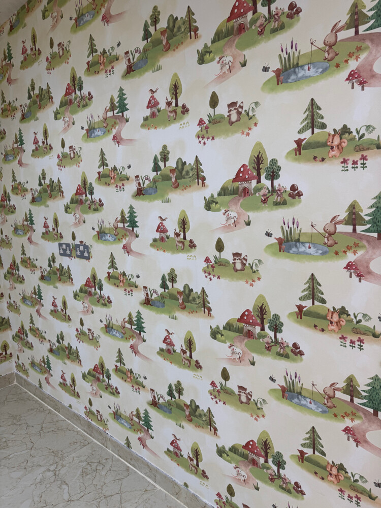 Wallpaper, wall stickers - 6