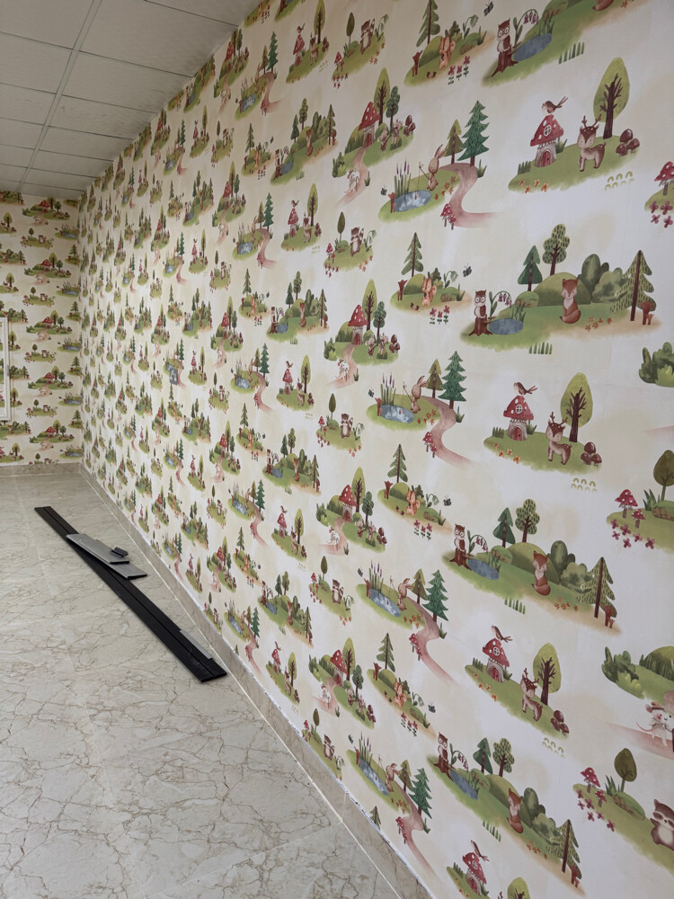 Wallpaper, wall stickers - 1