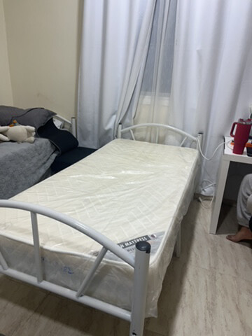 سريرين للبيع مع فرش جديد - 3