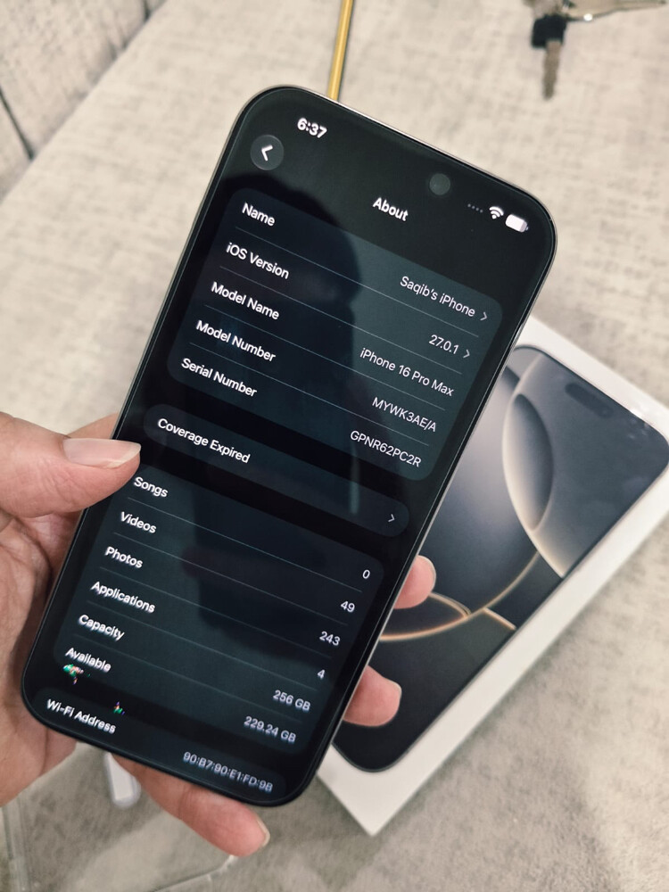 iPhone 16 pro max. 256 GB - 4