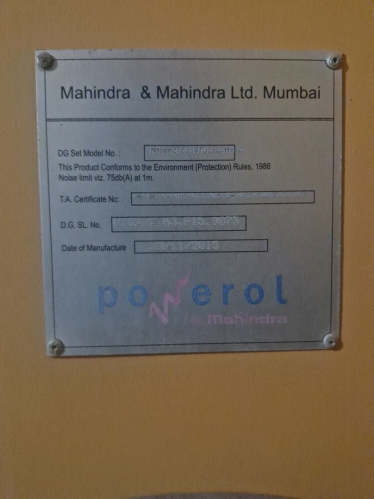 generator for sale mahindra. 2015 - 2