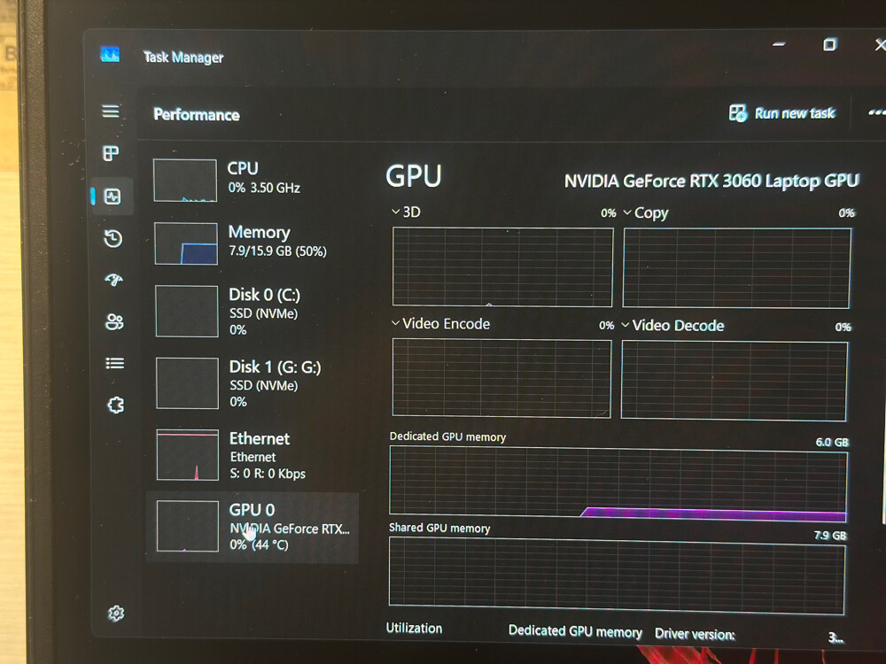 legion 5 (rtx 3060) - 7