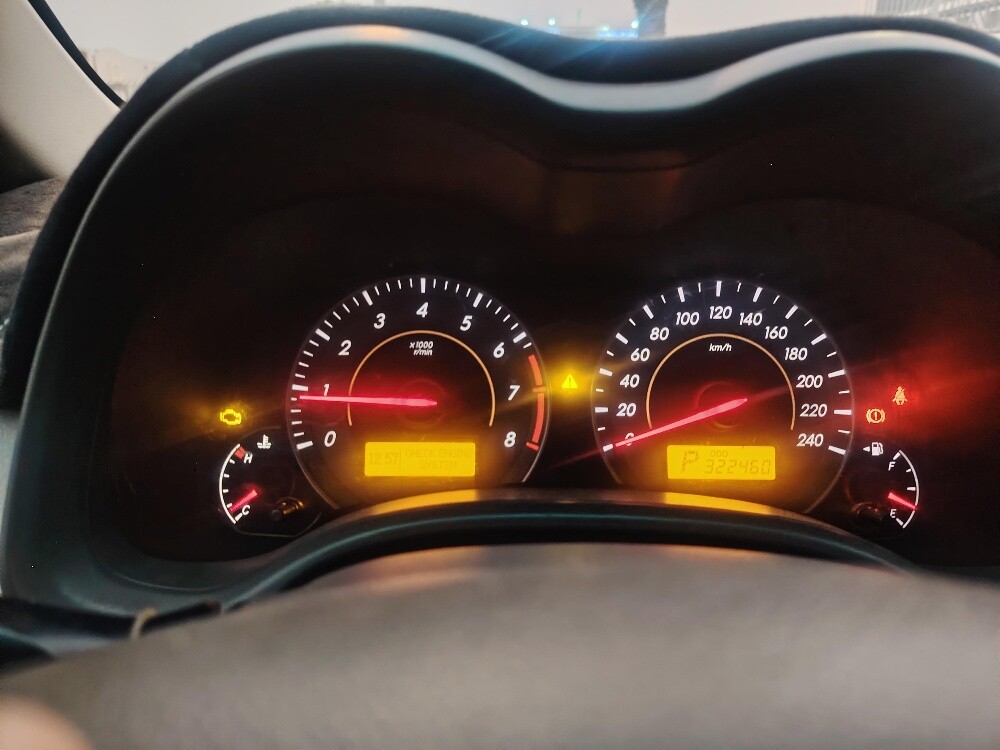 Toyota corolla 2008 - 2