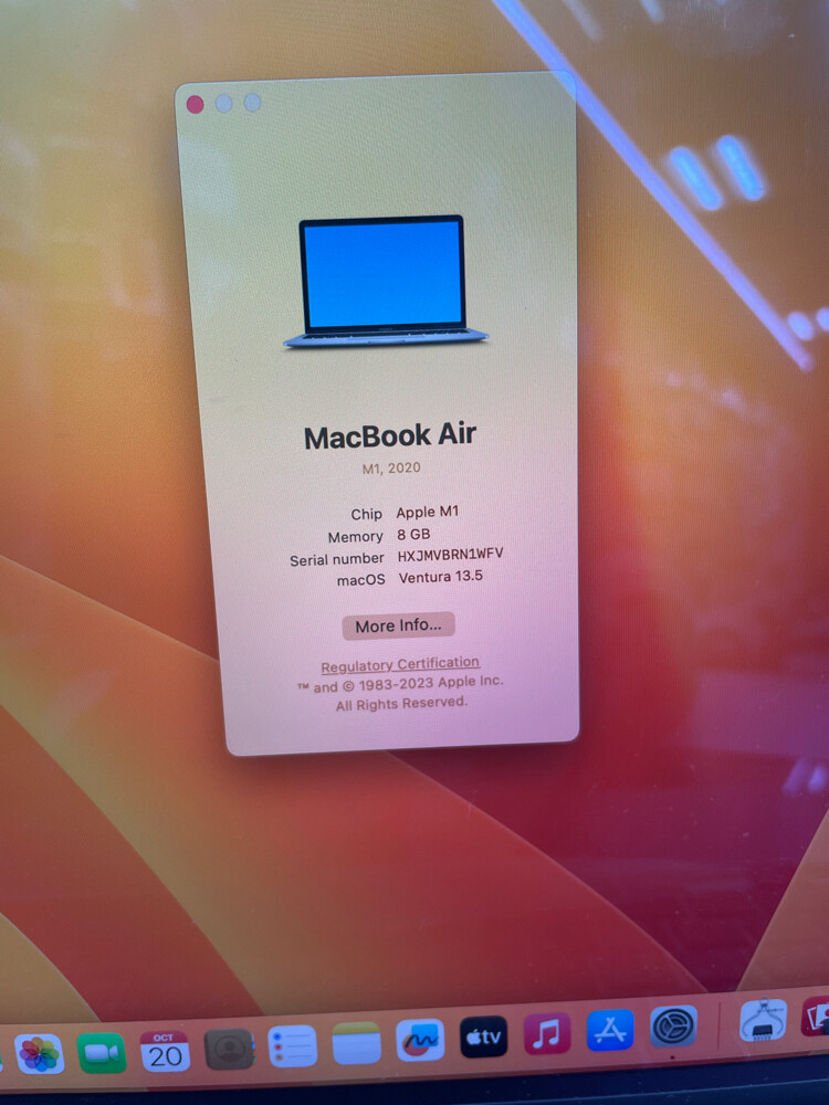 MacBook Air (M1-2020) - 2