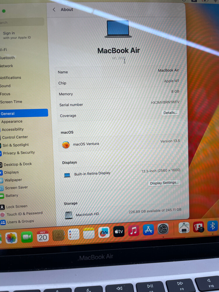 MacBook Air (M1-2020) - 7