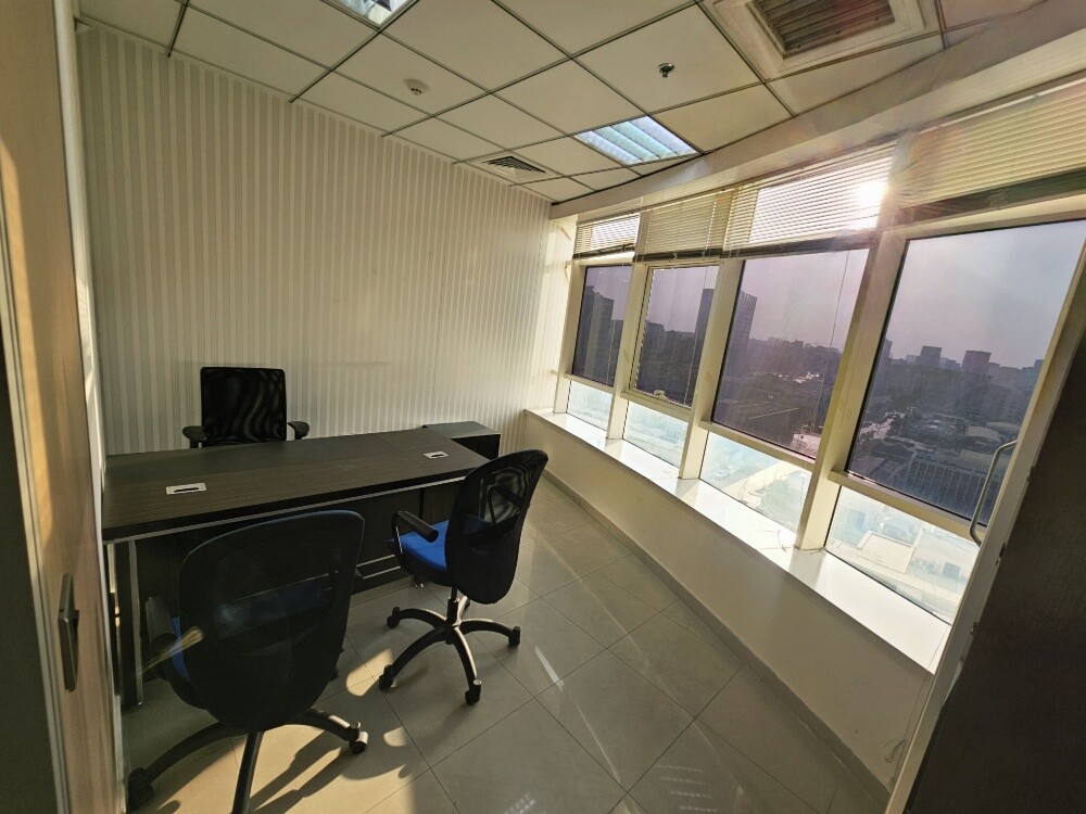 Furnished window veiw office - 5